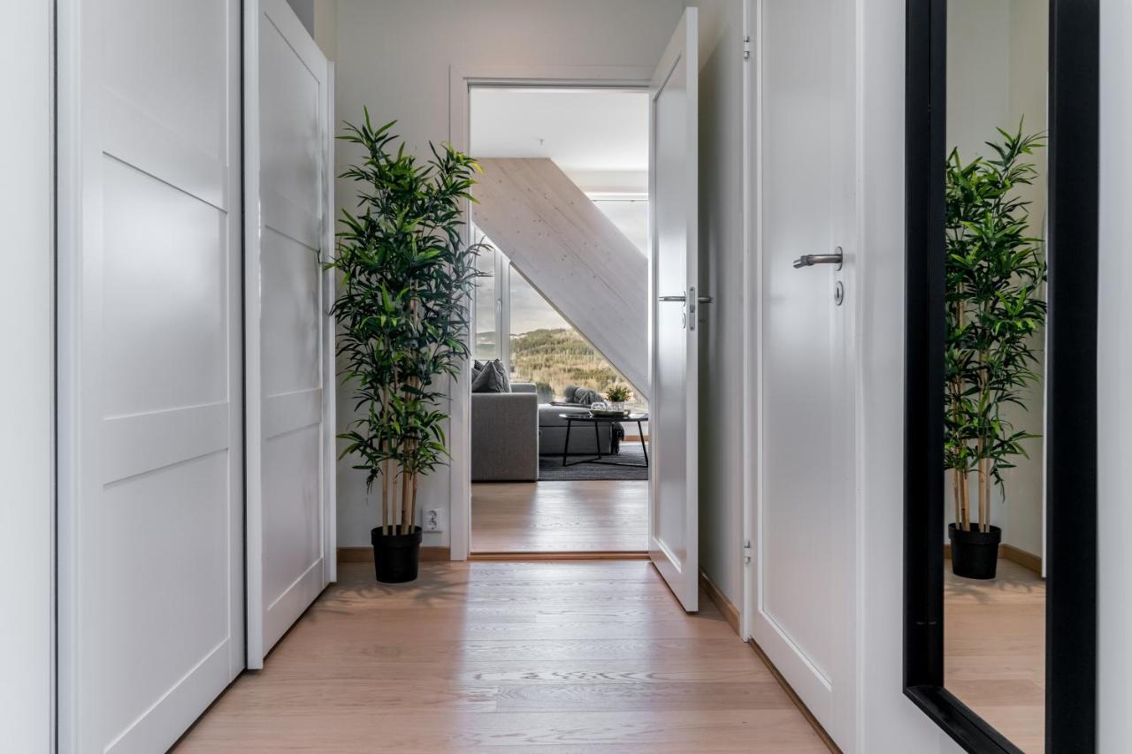 Mjos Tower Apartment - Lovely City View Sjusjøen Екстериор снимка