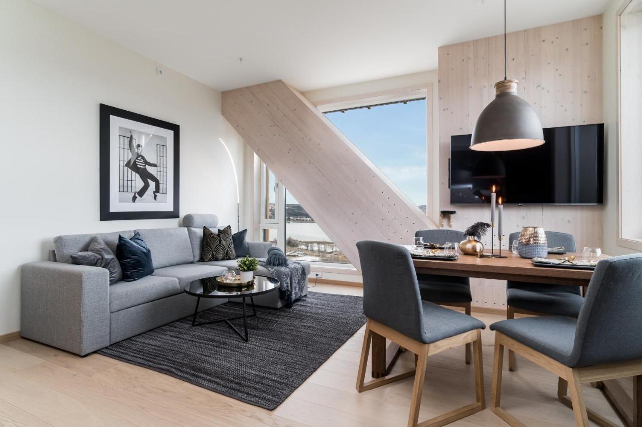 Mjos Tower Apartment - Lovely City View Sjusjøen Екстериор снимка