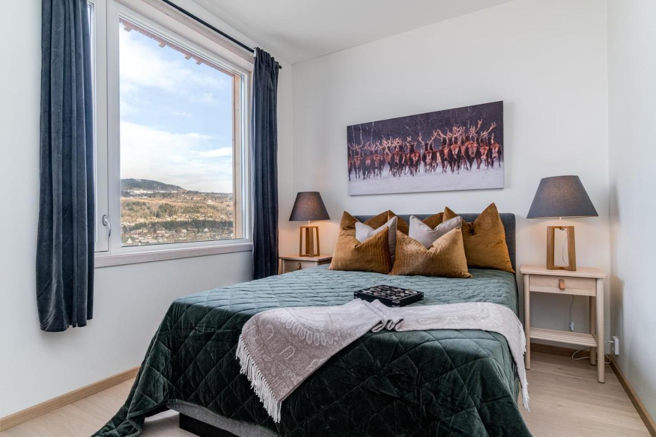 Mjos Tower Apartment - Lovely City View Sjusjøen Екстериор снимка