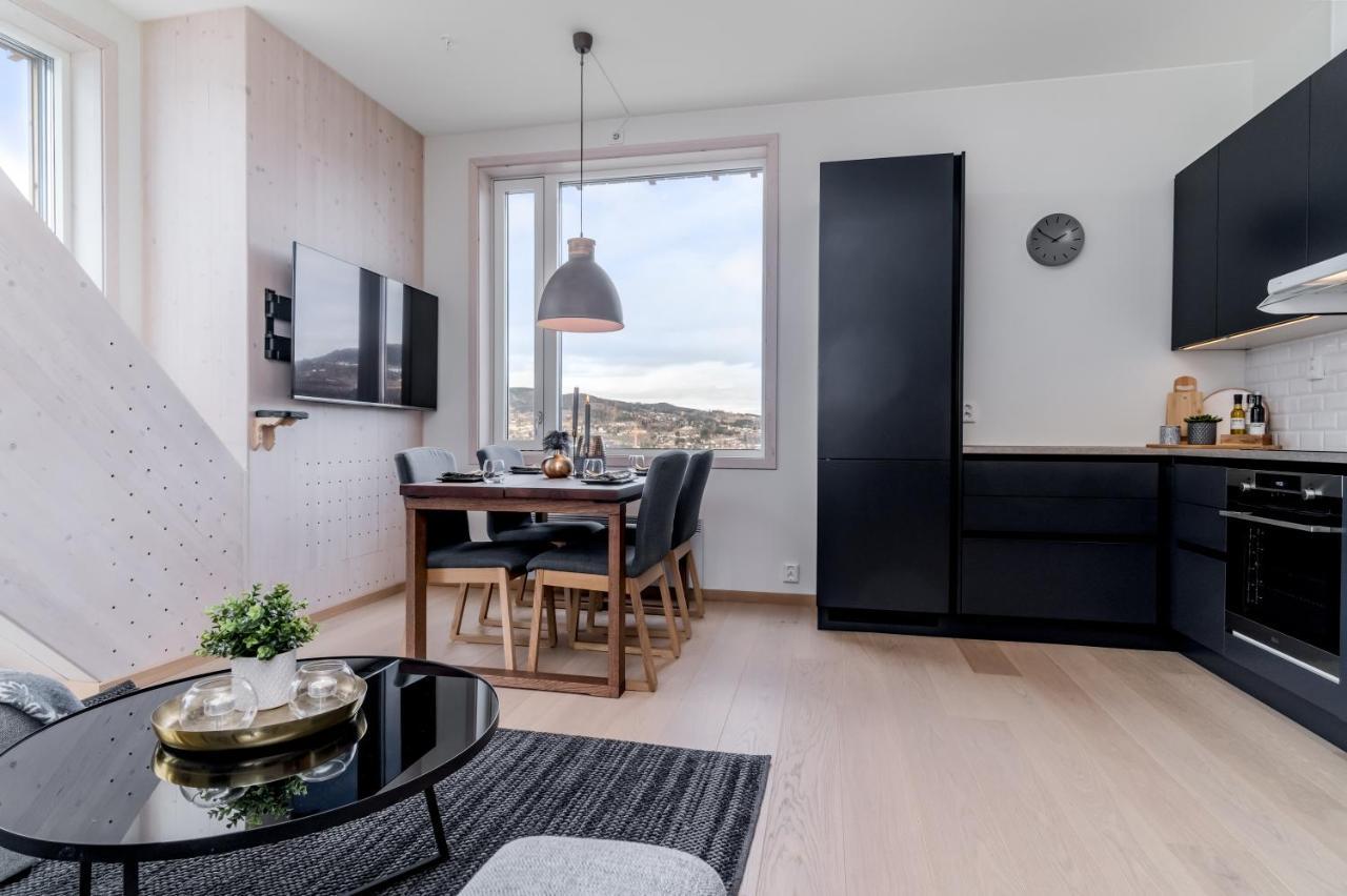 Mjos Tower Apartment - Lovely City View Sjusjøen Екстериор снимка